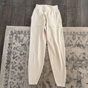 Sincerely Jules Cream sweater Track Pants